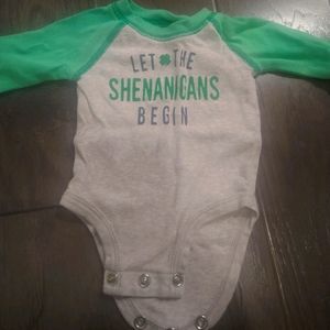 St Patty's day onesie